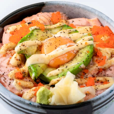 炙りサーモン＆アボカドタルタル丼｜赤坂で寿司のテイクアウト・デリバリーなら東京寿司 ITAMAE SUSHI