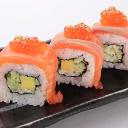 サーモン&いくらロール(3ヶ)｜赤坂で寿司のテイクアウト・デリバリーなら東京寿司 ITAMAE SUSHI